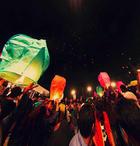 Udaipur Lantern Festival 2017